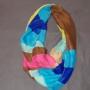 Yellow Green Multi Color Scarf